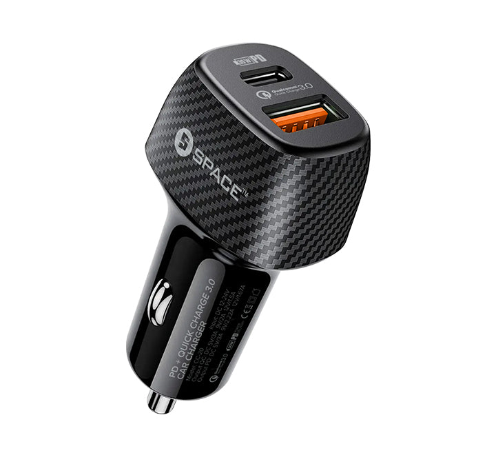 PD + Quick Charge 3.0 Car Charger