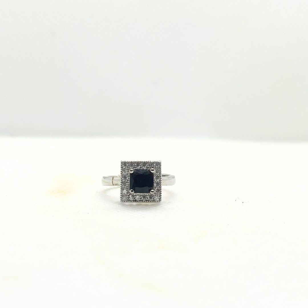 Square Stone Ring For Women's