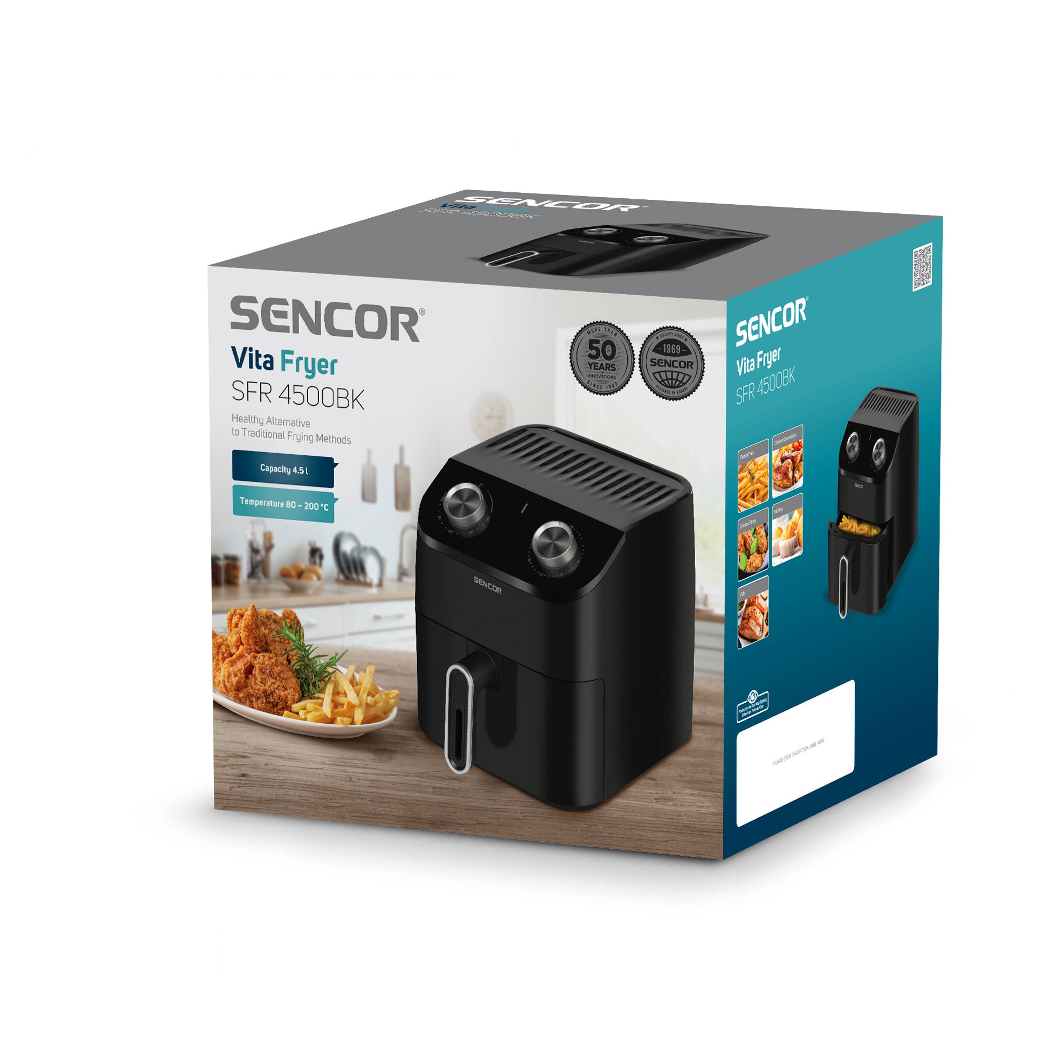 Sencor SFR 4500BK MEG2 Vita Fryer