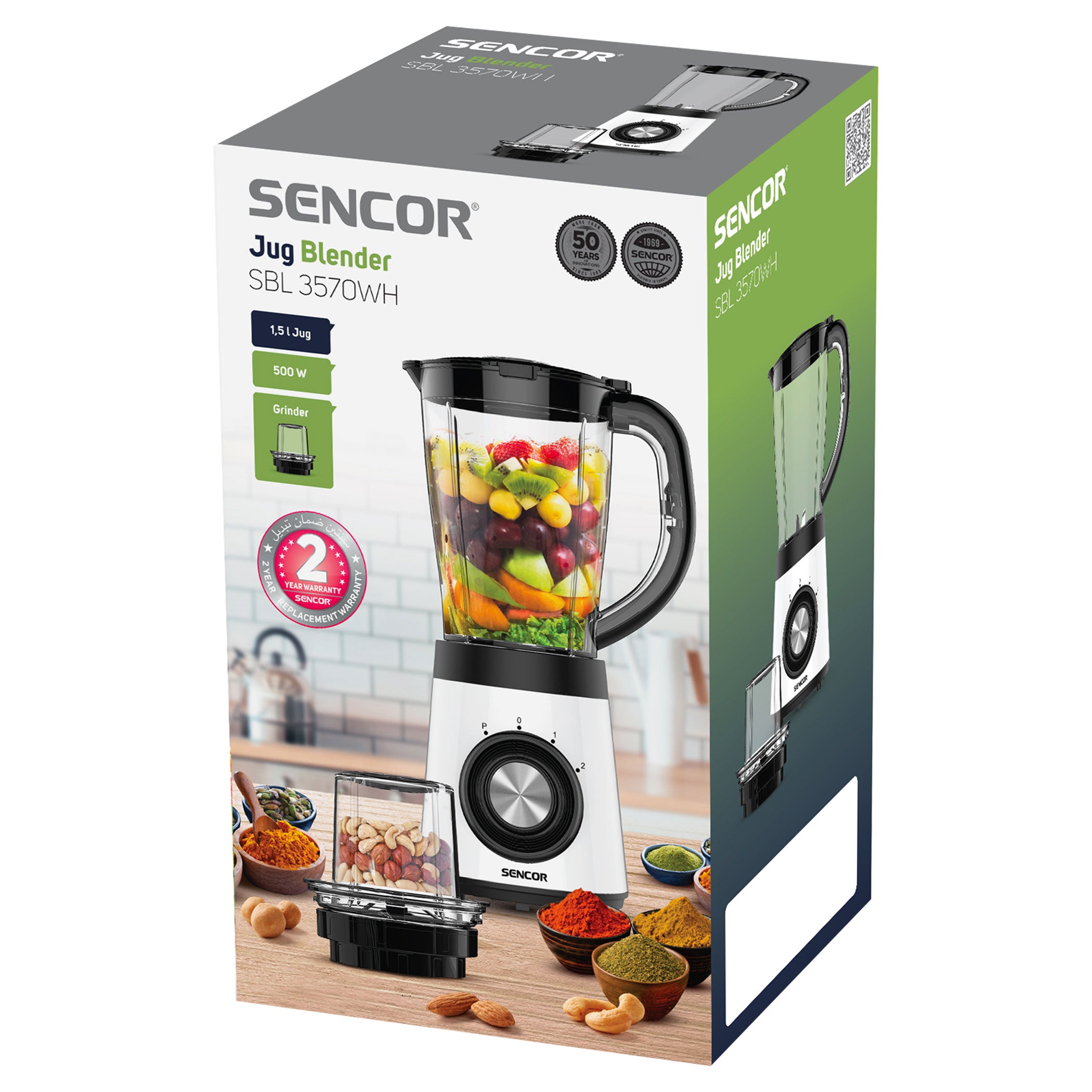 Sencor SBL 3570WH-MEG2 Jug Blender