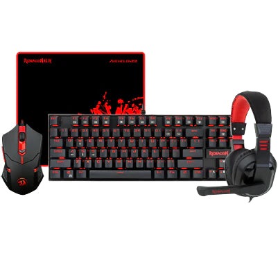 Redragon K552-BB-2  COMBO SET (4 IN 1)