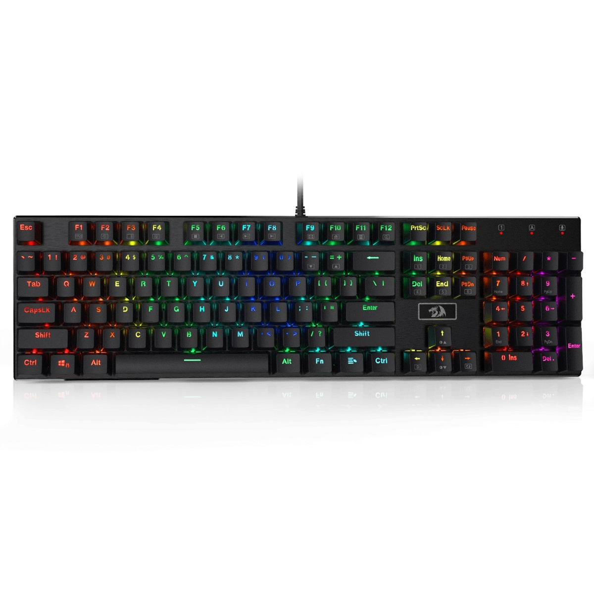 Redragon K556 Devarajas RGB LED Backlit Wired Mechanical Gaming Keyboard