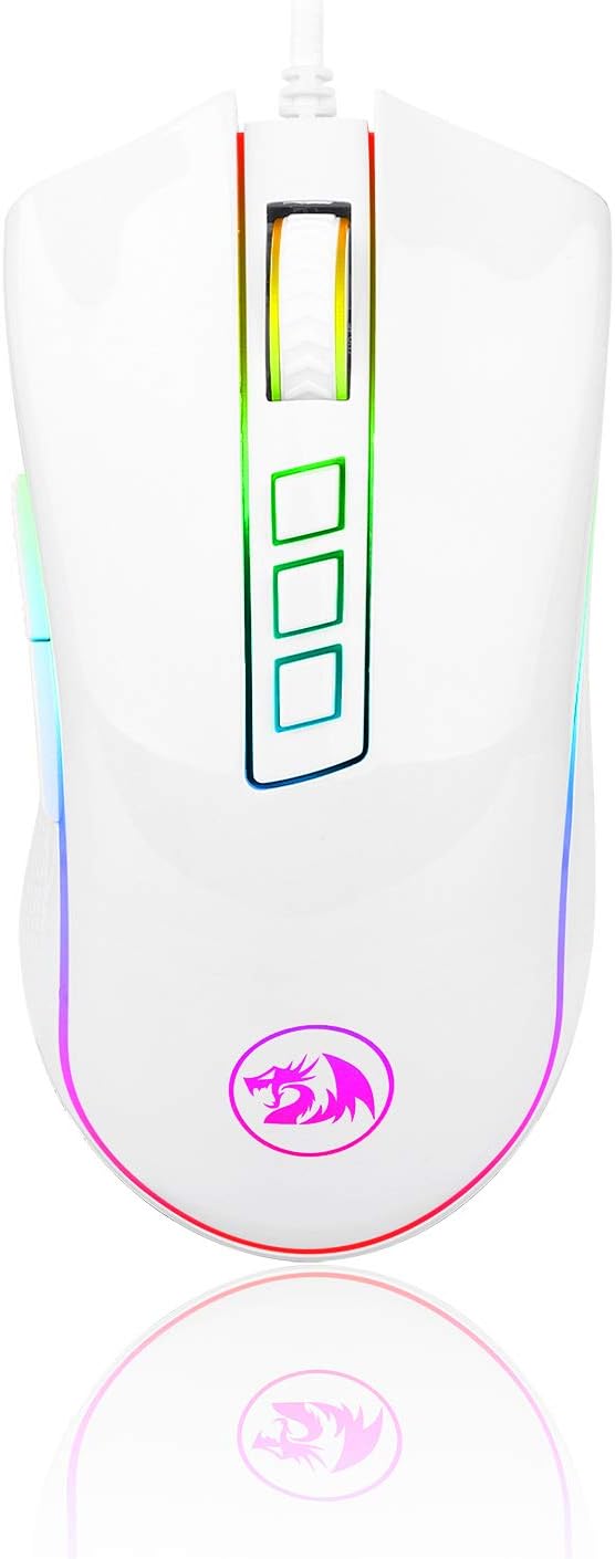 Redragon M711W Cobra Chroma White Gaming Mouse