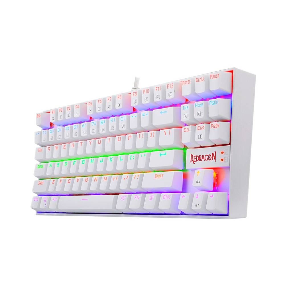 Redragon K552W Kumara White Mechanical Gaming Keyboard